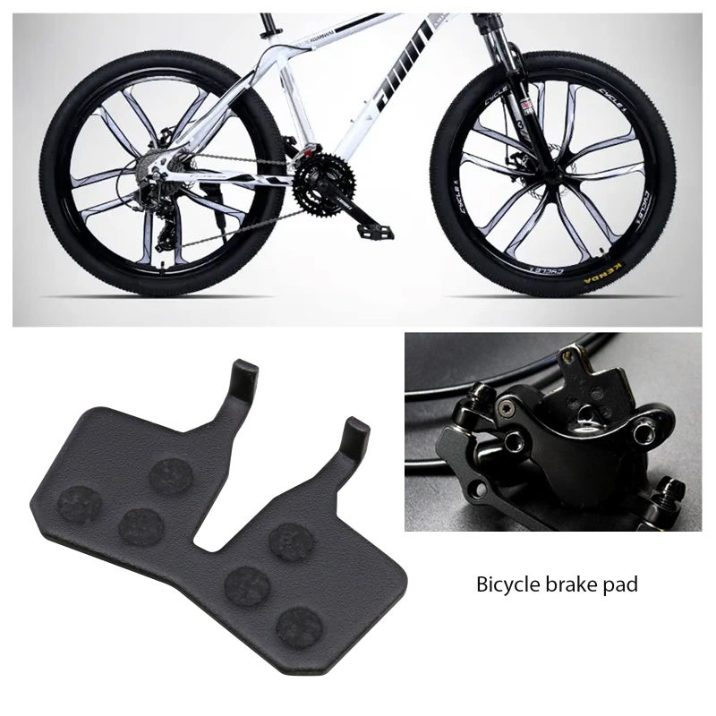 SING F LTD 2 Pairs Bike Disc Brake Pads Compatible with Magura MT5 MT7 3.5mm Thickness Mountain Road Bike Cycling Bicycle MTB Resin Semi Metallic Brake Parts - Image 2